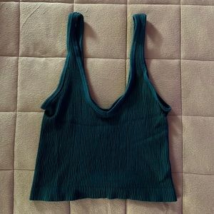 Urban Outfitters Teal Tank Top (Large)